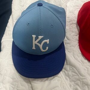 Kids Blue and Navy KC Cap